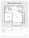 Mountain View Apartments Floorplan A Mountain View Apartments Floorplan A